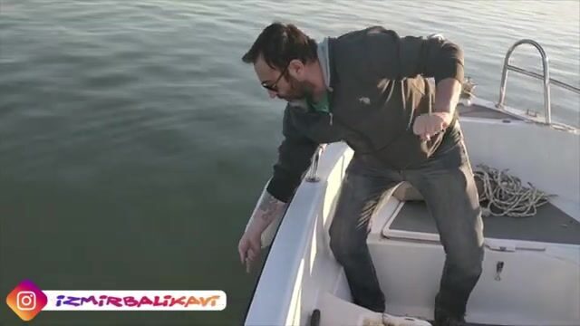 Выход в море у Измира с лодки