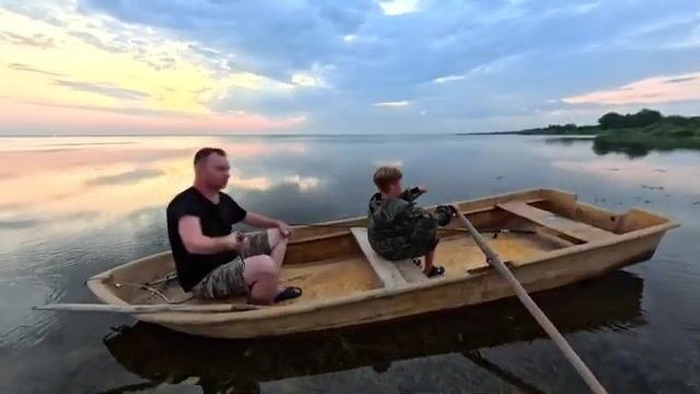 Рассветная рыбалка на Курчанском лимане у Темрюка