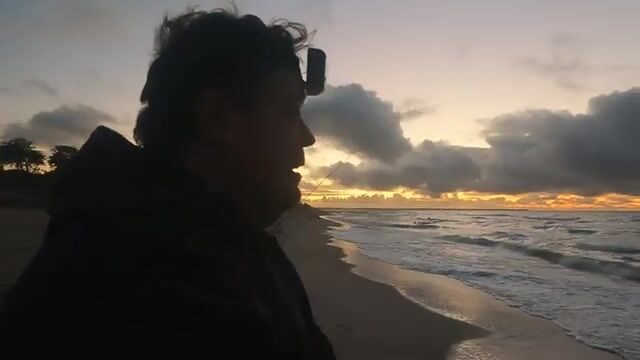 Камбала в Зеленоградске после стихания моря