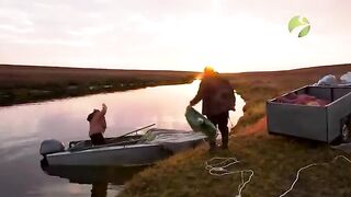 Осенняя рыбалка на Байдарацкой губе Карского моря