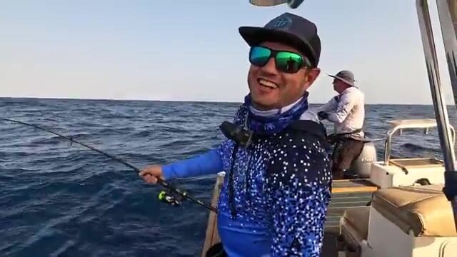 Мозамбик: амберджек на 400-граммовый джиг и тунец на блесну