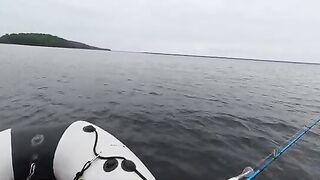 Карелия: кемпинг на Челмужской косе и щука на Онежском озере
