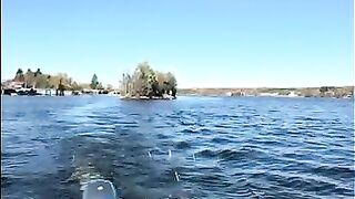 Осенний троллинг в Жабеницах на Онеге