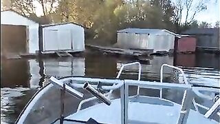 Осенний троллинг в Жабеницах на Онеге