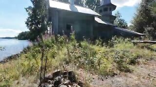 Семейная ловля окуня в Уницкой губе Онежского озера