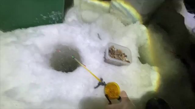 Ночная ловля наваги в Пурнеме на Белом море
