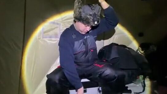 Ночная ловля наваги в Пурнеме на Белом море