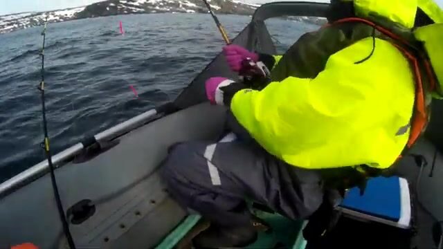 Рыбалка на Баренцевом море у Ура-Губы
