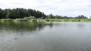 Ночная ловля карася в Калининградской области