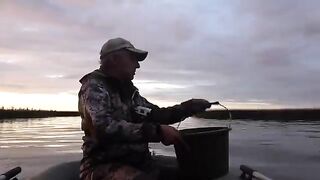 Ночная ловля карася в Калининградской области