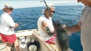 Танута в заливе Аяччо с друзьями детства
