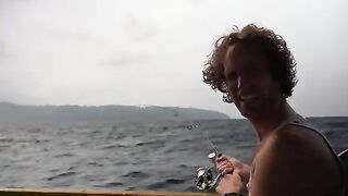 Троллинг на тунца у островов Банда