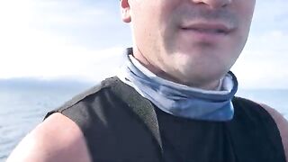Пеламида на пилькер в Черном море у Кобулети