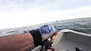 Пеламида на пилькер в Черном море у Кобулети