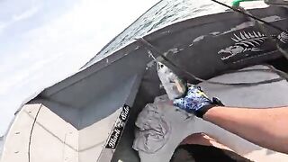 Пеламида на пилькер в Черном море у Кобулети