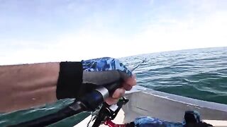 Пеламида на пилькер в Черном море у Кобулети