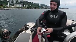 Подводная охота в Ризе