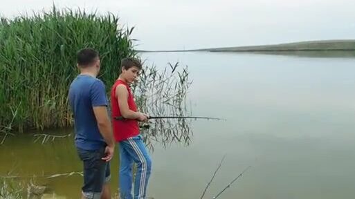 Рыбалка на Донузлаве, Крым, 2015