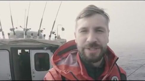 Троллинг на Онежском озере по пути на Соловки