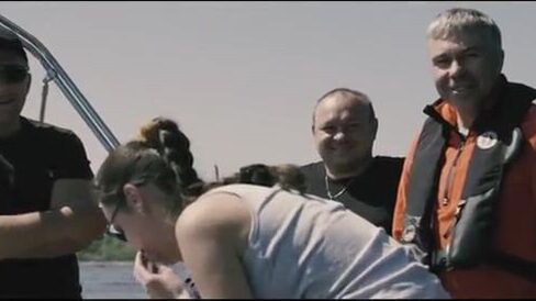 Троллинг на Онежском озере по пути на Соловки