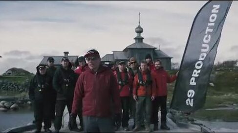 Троллинг на Онежском озере по пути на Соловки