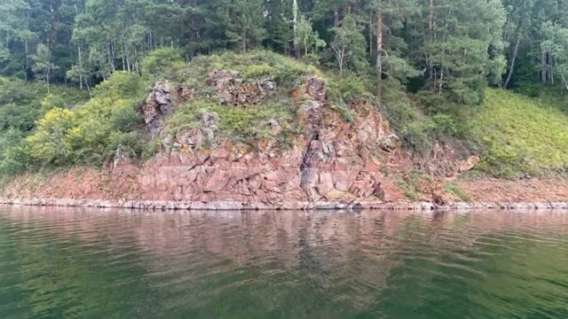 Рыбалка с ночёвкой в заливе Дербина на Красноярском море