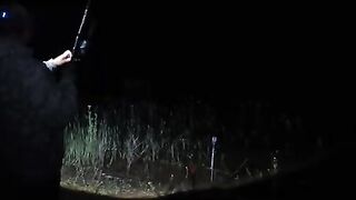 Ночная ловля леща на Братском море