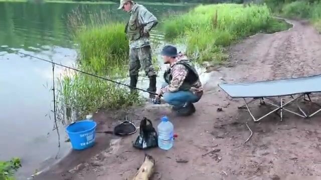 Ночная рыбалка на Братском водохранилище с сазаном