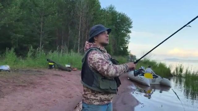 Ночная рыбалка на Братском водохранилище с сазаном