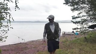 Ночная раздача леща и сомы на кружки у Елани на Братском море