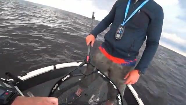 Ловля окуня на Рыбинском водохранилище в шторм