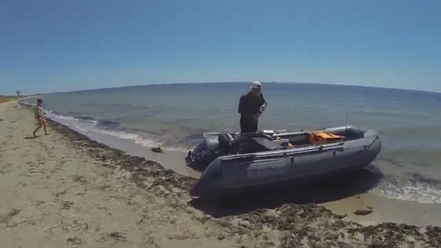 Ставрида нахлыстом с лодки у Витино под Евпаторией