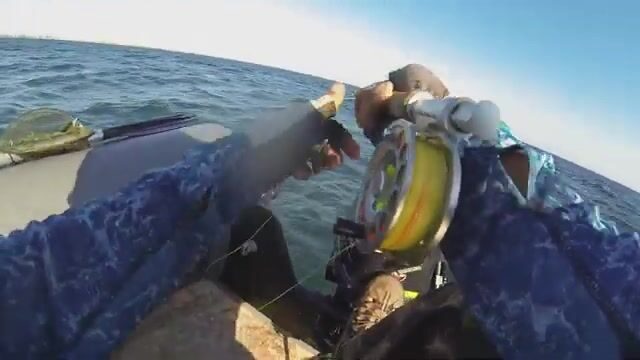 Ставрида нахлыстом с лодки у Витино под Евпаторией