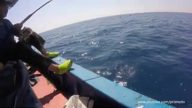 Рыбалка в открытом море у Сусса, Тунис