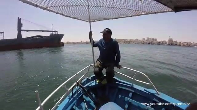 Рыбалка в открытом море у Сусса, Тунис
