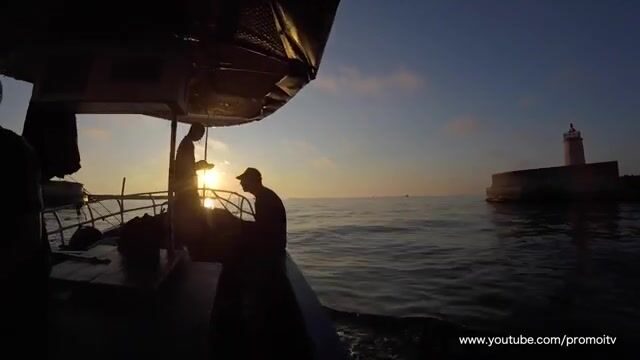 Рыбалка в открытом море у Сусса, Тунис