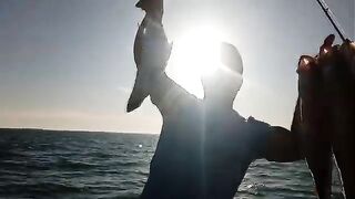 Рыбалка в аргентинском заливе Сан-Блас с дебютантами