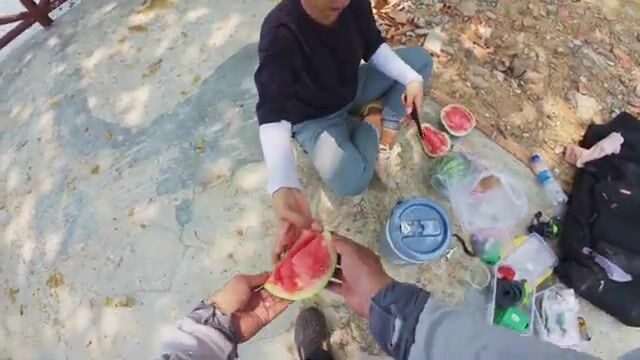 Ловля с технической вышки у острова Хон-Че во Вьетнаме