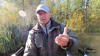 За щукой через завалы на лесной реке