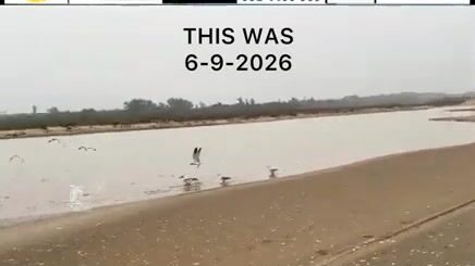 Подъем воды в устье у Сент-Люсии после дождей в ЮАР