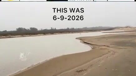 Подъем воды в устье у Сент-Люсии после дождей в ЮАР