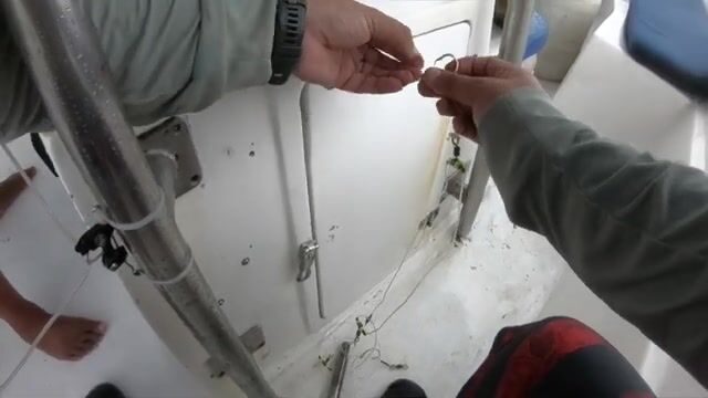 Черноперый тунец на ручные лески у Сан-Андреса, Колумбия