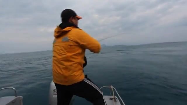 Чеджу, Южная Корея: ловля красного морского леща на приманку