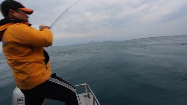 Чеджу, Южная Корея: ловля красного морского леща на приманку