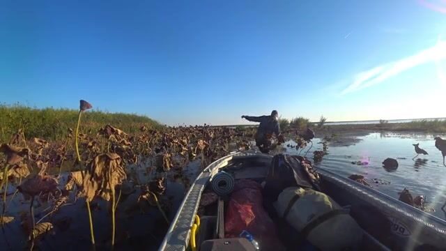 Ночевка на острове перед утренней ловлей сазана