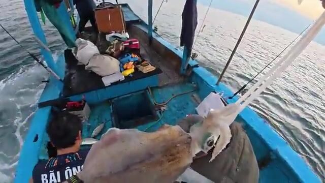 Красная рыба более десяти килограммов у Хон-Онг во Вьетнаме