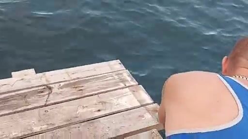Ловля бычков и морского конька на старой пристани в Тамани