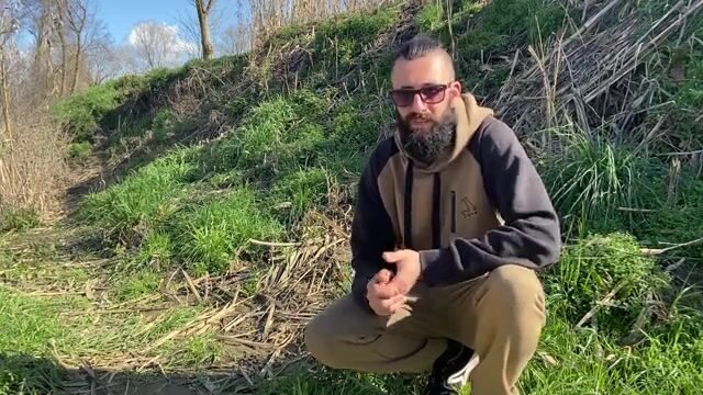 Карповая сессия на мутной реке Арно в Италии почти двое суток