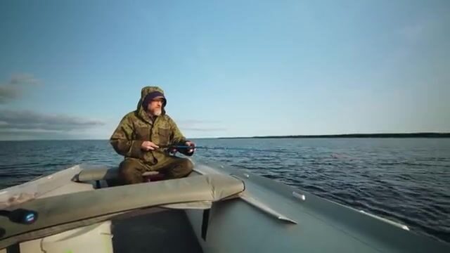 Камбала на дедовскую снасть с десятью крючками у Архангельска