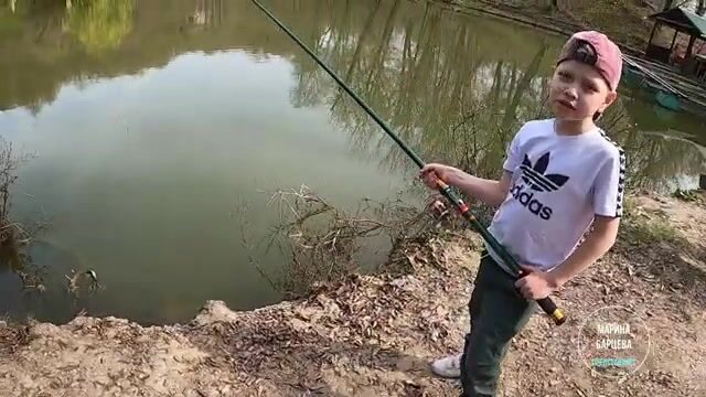 Семейная рыбалка на горном водоеме в Лоо